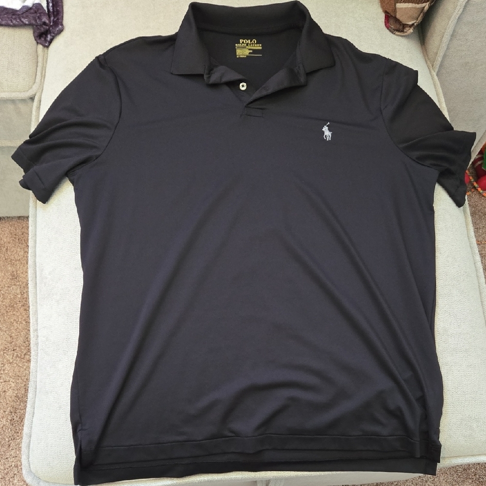 Polo by Ralph Lauren Men's Black Polo Shirt
